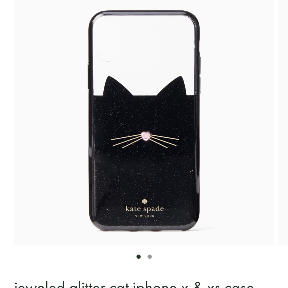 Kate Spade glitter phone case for iPhone X